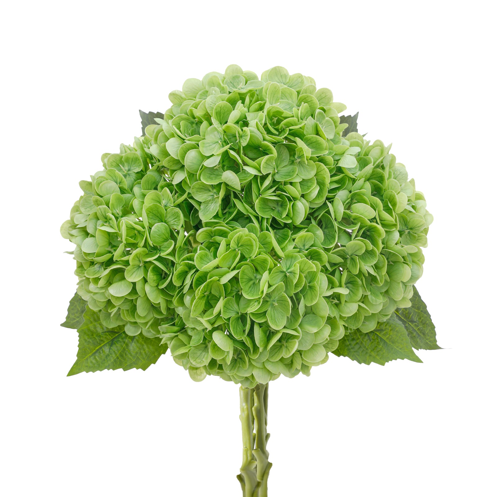 4 Pcs Artificial Hydrangea Silk Flowers with Stems, 19.7" Pink Faux Hydrangeas Bouquet, 240 Petals, UV Resistant & Waterproof Fake Flower for Outdoor Wedding Home Decor